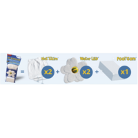 Startni set 3 u 1 ( 2xNetSkim , 2xWaterLily , 1xPoolGum ) TOUCAN