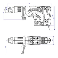 Električna štemarica SDS-max čekić MHEV 11 B Metabo - Slika 7
