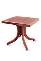 Sto baštenski četvrtasti Orlando 80x80 Bordo