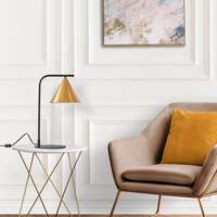 Stona lampa zlatna 1H-1xE27 - Slika 4