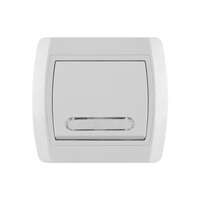 Taster sa pločicom za natpis sa sig.sij. 10A/250V, bezvijčana veza Status