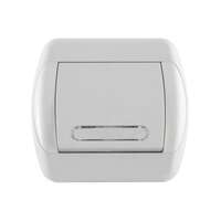 Taster sa pločicom za natpis sa sig.sij. 10A/250V, bezvijčana veza Status