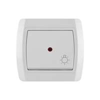 Taster svetla sa sig.sij. 16A/250V, viljčana veza Status