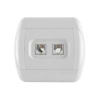 Telefonska priključnica RJ12 6/4 sa dva modula 623K Royal