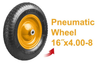 Točak za kolica sa ležajem 16 inča x 4 - 8 Ingco - Slika 2