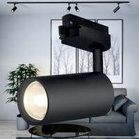 Trofazni šinski reflektor crni GU10 - Slika 2