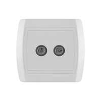 TV priključnica sa dva modula, završna Status