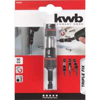 Ugaoni držač bitova Triple-Fix 1/4" 90mm Einhell by KWB - Slika 2
