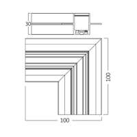 Ugradni konektor za magnetnu šinu - Slika 2