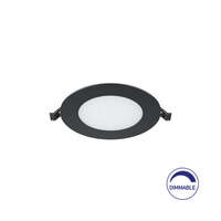 Ugradni LED panel 6W 4INC 3000K crni