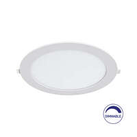 Ugradni LED panel dimabilni 18W 8INC 3000K beli