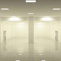 Ugradni LED panel kvadratni 12W 6INC 3000K beli IP40 - Slika 2