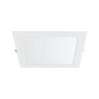 Ugradni LED panel kvadratni 12W 6INC 3000K beli IP40