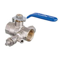 Ventil kugla – U/U navoj, ispusna slavina 1/2" - Slika 1