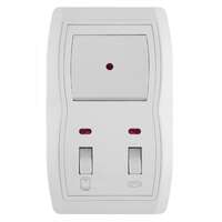 Vertikalna sklopka za kupatilo 16AX/250V (keramika) sa jednop. sklopkom 10AX/250V (plastika) Status