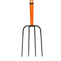 Vile 4 roga sa drvenom drškom D grip TRUPER - Slika 3