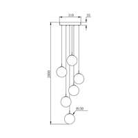 Visilica zlatna 6H-6xG9 - Slika 3