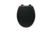 WC daska ABS anti bakterijska – 44,5×38 crna - Slika 1