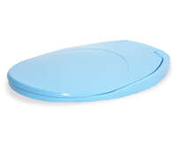 WC daska ABS anti bakterijska – 44,5×38 plava - Slika 1
