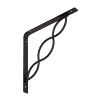 WPRP 200 Nosač sa pletenicom 200x200 crni