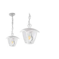 Zidna baštenska svetiljka bela 800mm E27 IP44