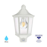 Zidna baštenska svetiljka bela E27 IP44 - Slika 5