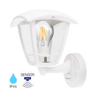 Zidna baštenska svetiljka bela E27 IP44 - Slika 5