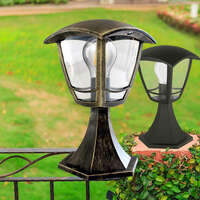 Zidna baštenska svetiljka bronzana E27 IP44 - Slika 2