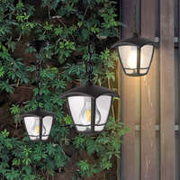 Zidna baštenska svetiljka crna 800mm E27 IP44 - Slika 2