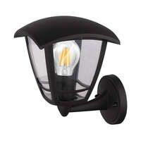 Zidna baštenska svetiljka crna E27 IP44
