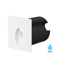 Zidna baštenska svetiljka kvadratna bela 2W 3000K IP65 - Slika 5