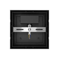 Zidna baštenska svetiljka kvadratna crna 15W 3000K IP65 - Slika 5