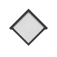 Zidna baštenska svetiljka kvadratna crna 15W-4000K-IP65 - Slika 3