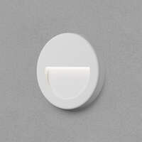 Zidna baštenska svetiljka okrugla bela 3W 3000K IP65 - Slika 2