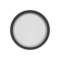 Zidna baštenska svetiljka okrugla crna 15W 4000K IP65 - Slika 3