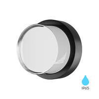 Zidna baštenska svetiljka okrugla crna 15W 4000K IP65 - Slika 7