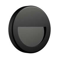 Zidna baštenska svetiljka okrugla crna 3W 3000K IP65 - Slika 4