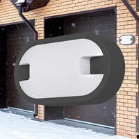 Zidna baštenska svetiljka siva 15W 3000K IP65 - Slika 2