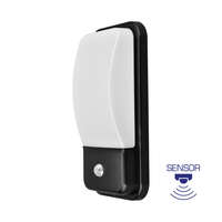 Zidna baštenska svetiljka siva sa senzorom 20W 3000K SNS IP65