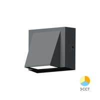 Zidna baštenska svetiljka siva 1×6W 3IN1 IP65