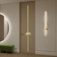 Zidna lampa zlatna WL800 16W 3000K - Slika 2