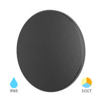 Zidna rozetna okrugla crna 12W 3U1 IP65 - Slika 7