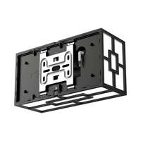 Zidna rozetna pravougaona crna 10W 3U1 IP44 - Slika 9