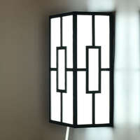 Zidna rozetna pravougaona crna 10W 3U1 IP44 - Slika 2