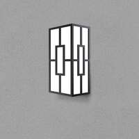 Zidna rozetna pravougaona crna 10W 3U1 IP44 - Slika 5