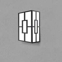 Zidna rozetna pravougaona crna 20W-3U1-IP44 - Slika 5