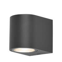 Zidna rozetna siva 1xGU10 IP44