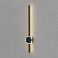 Zidna svetiljka crna WL700 16W 3000K - Slika 2