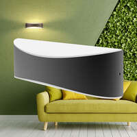 Zidna svetiljka siva 10W 3000K IP54 - Slika 2