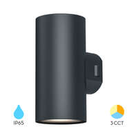 Zidna svetiljka siva 2x10W 3IN1 IP65 - Slika 7